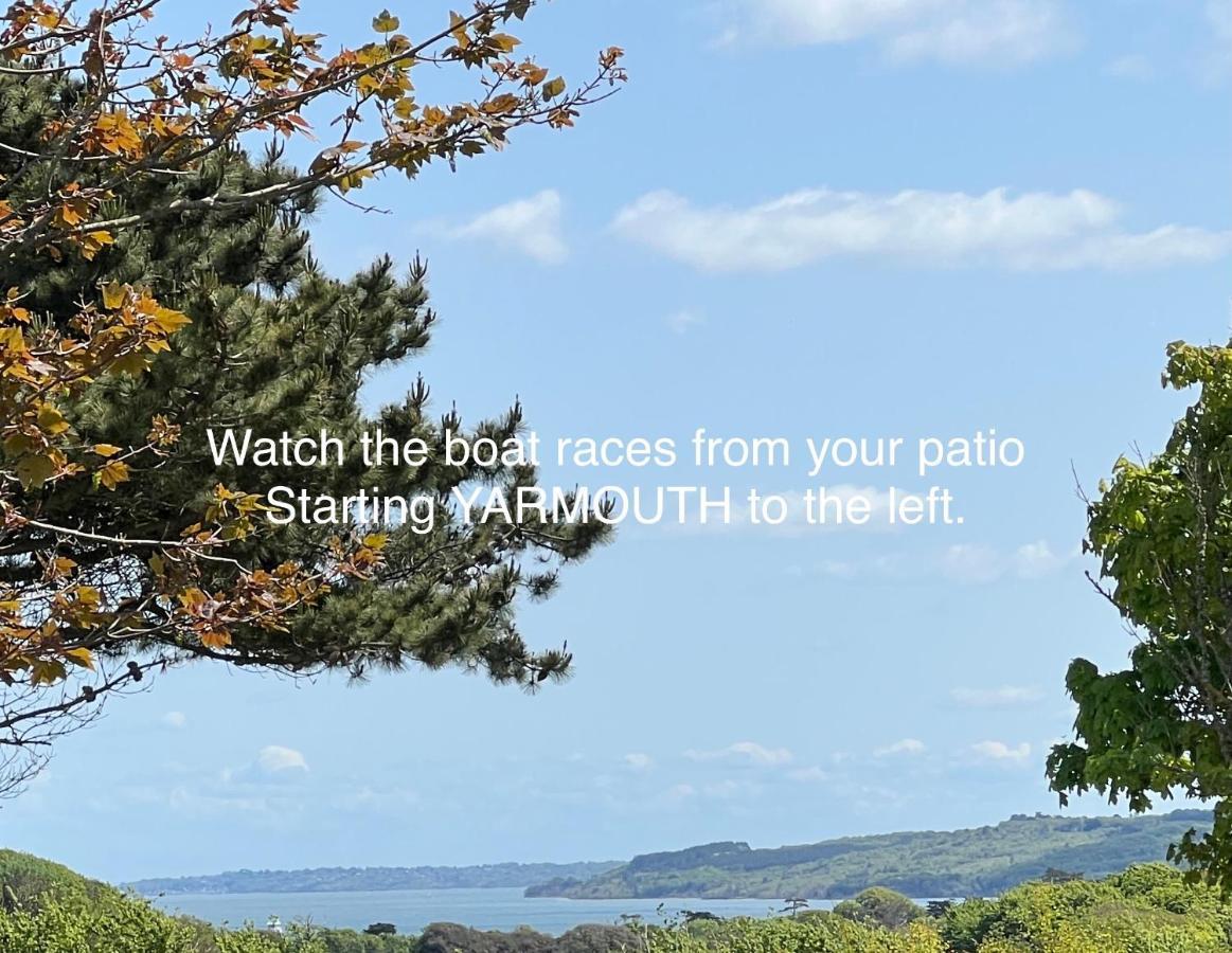 Valley View Self-Catering Coastal Bungalow In Rural West Wight Freshwater Eksteriør bilde
